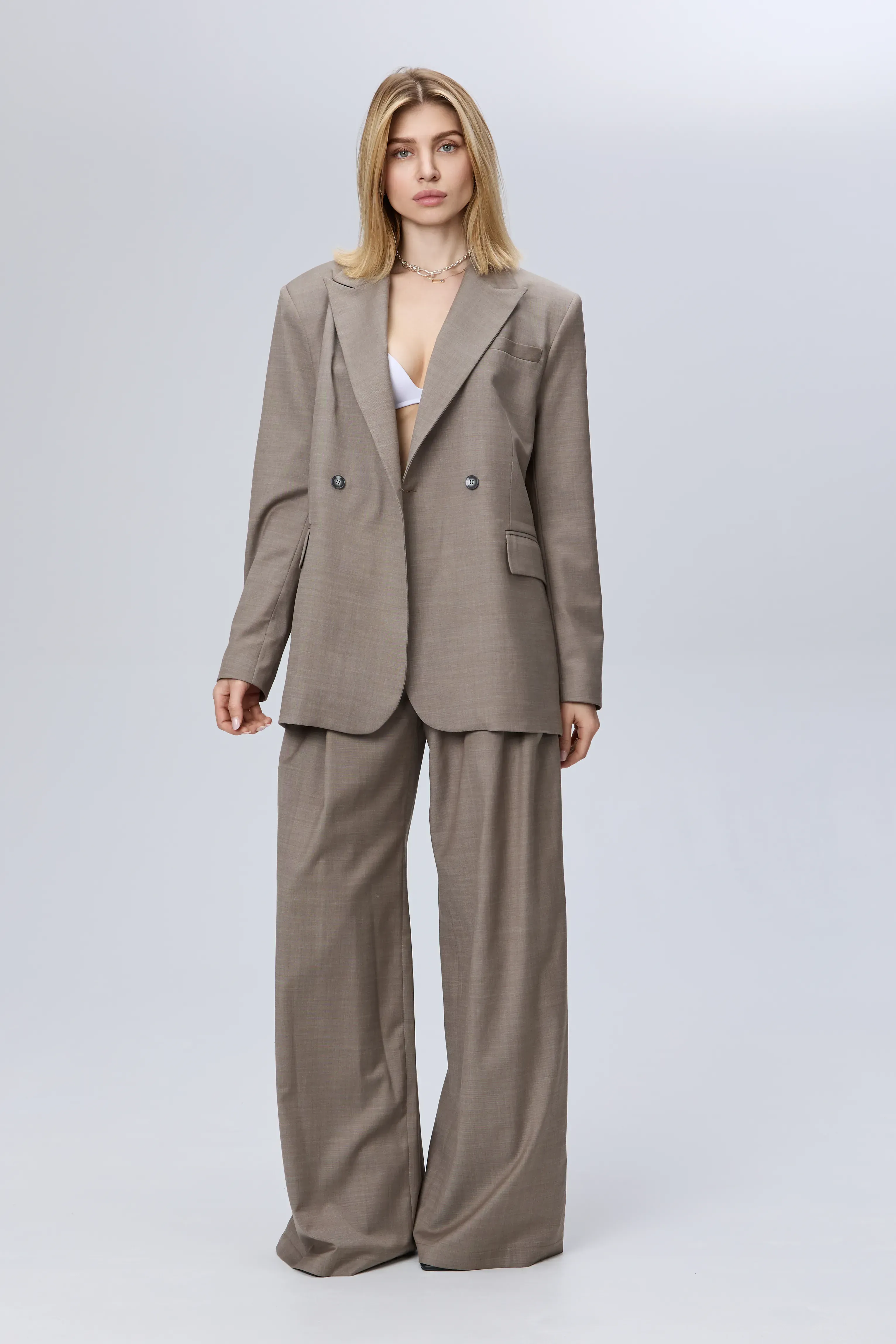 Sacou oversized din lână image