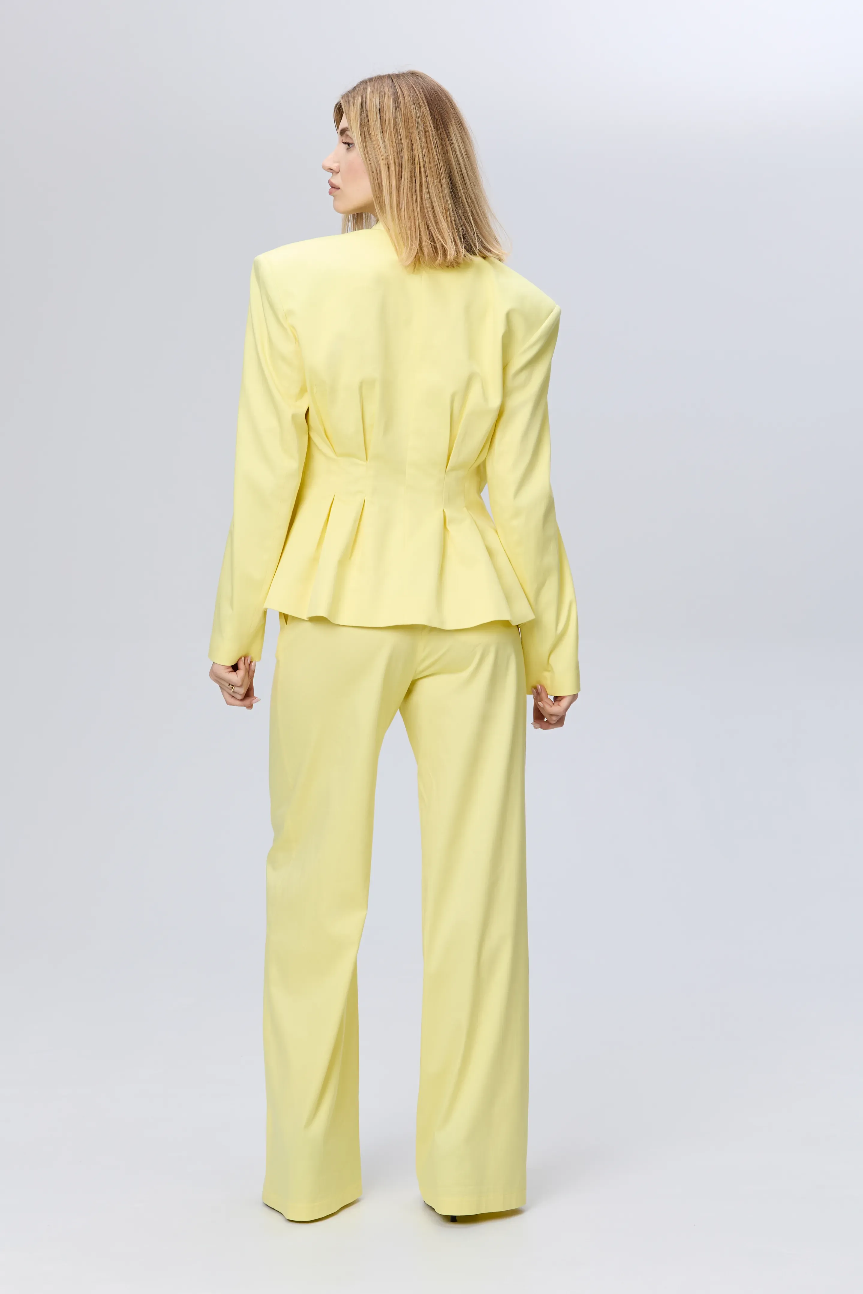 Yellow cotton -yellow jacket
